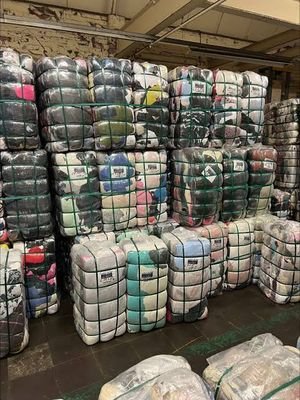Compressed clothing bales